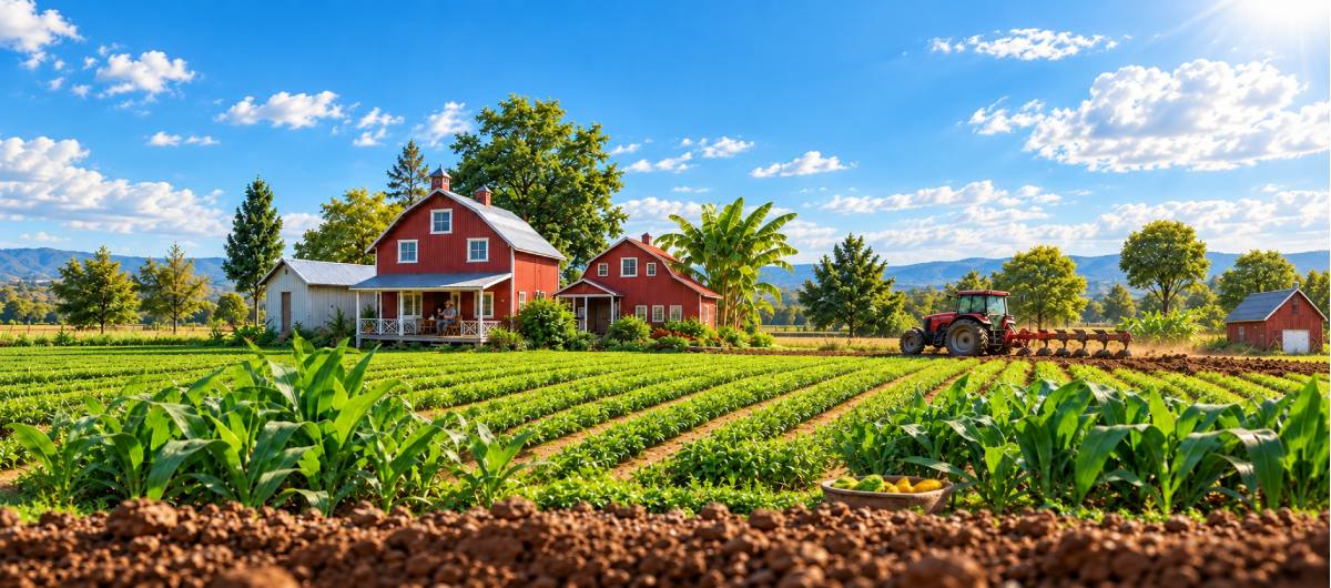 Green farm